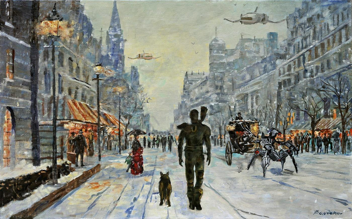 "Зимний вечер в Париже"